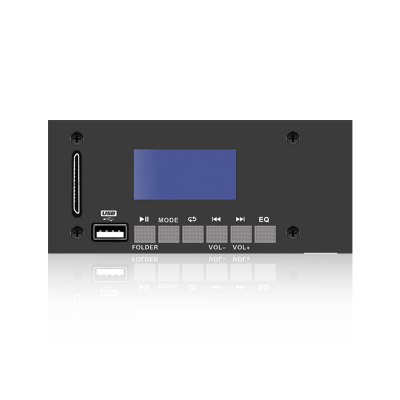 LCD6226: Seks-knaps SD/USB-stik LCD-skærm MP3-afspiller med Bluetooth, TWS