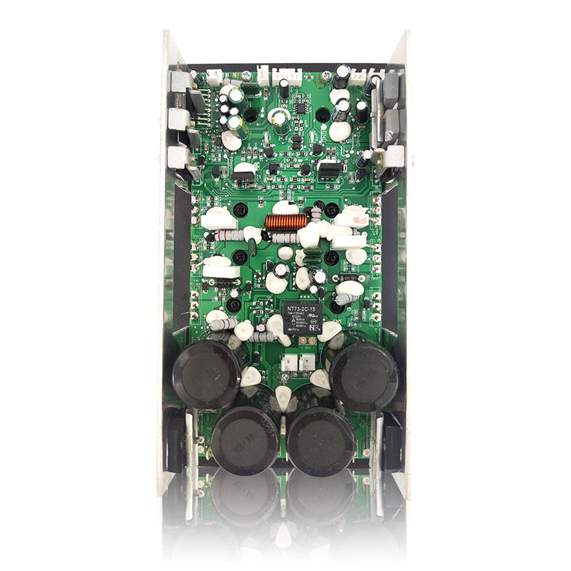 AMP400H+7294: LP 400W+HP 100W kraftfuld udgang med U-formet aluminiumskøler klasse H effektforstærkermodul