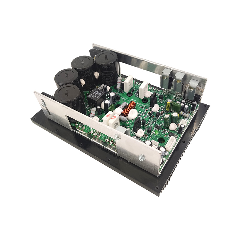 AMP500H+7294: LP 400W+HP 100W Kraftfuld udgang med U-formet aluminiumskøler klasse H effektforstærkermodul