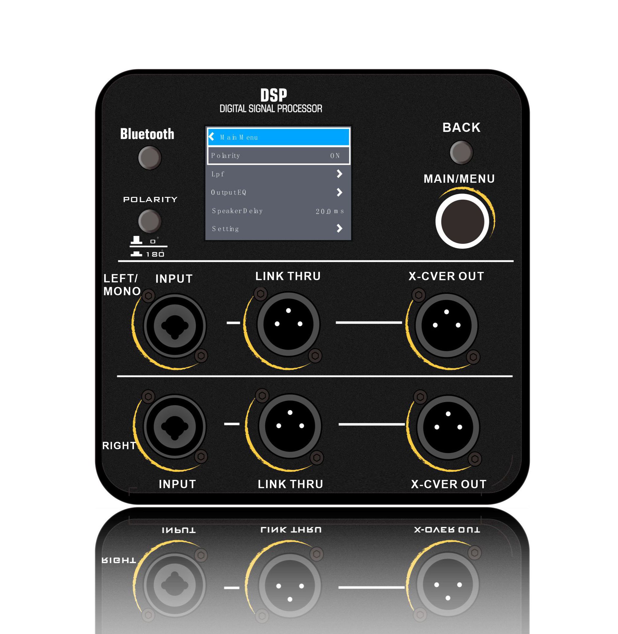 DSP2504SUB DSP Pro Subwoofer forstærker