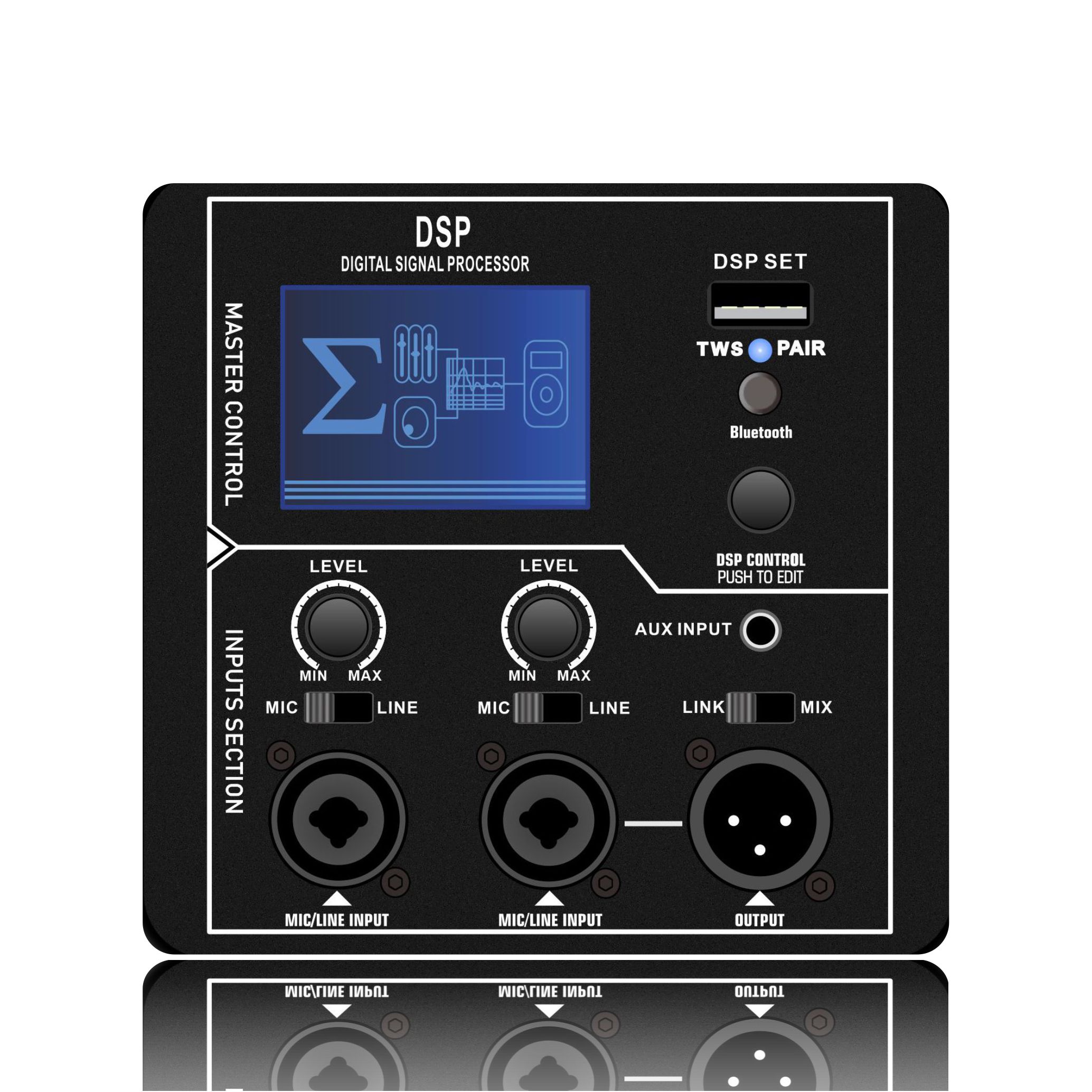 DSP1803 DSP Full-range Powered forstærker