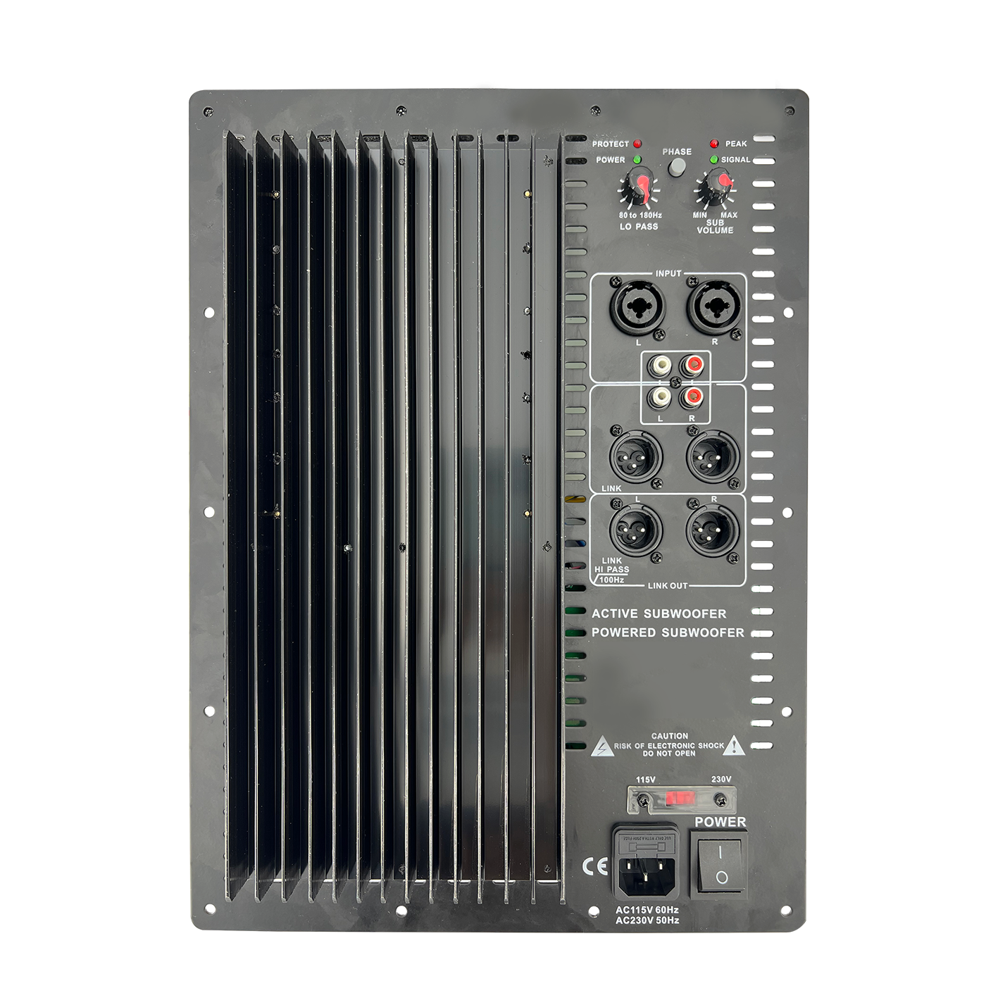 Kraftig 1.0 kanals subwoofer SUB18-600