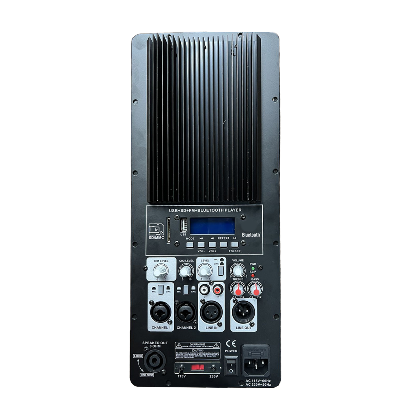 Powered klasse H PA-systemforstærker PL76
