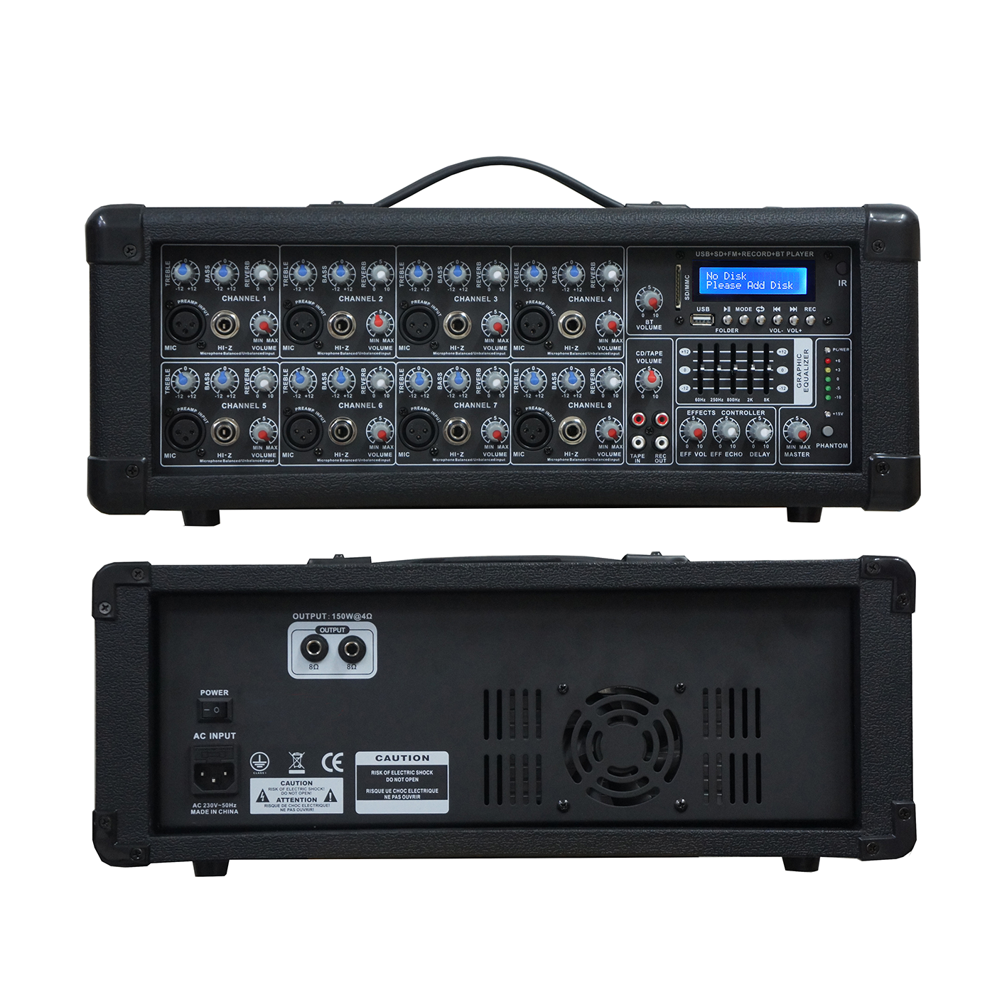 Alt-i-én drevet trækassemixer SB8200